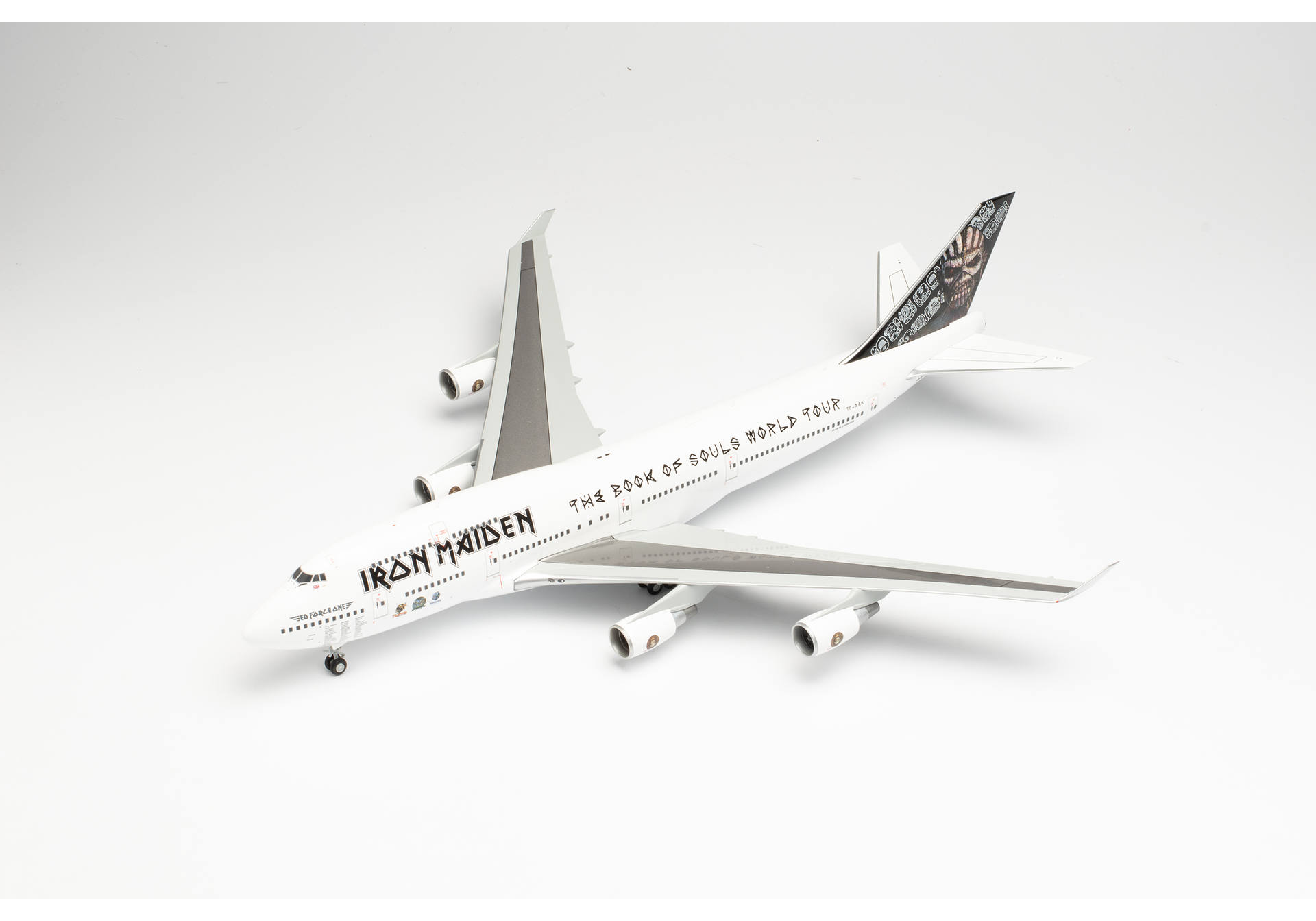 Boeing 747-400 Air Atlantic, 'Ed Force One' Iron Maiden - 5