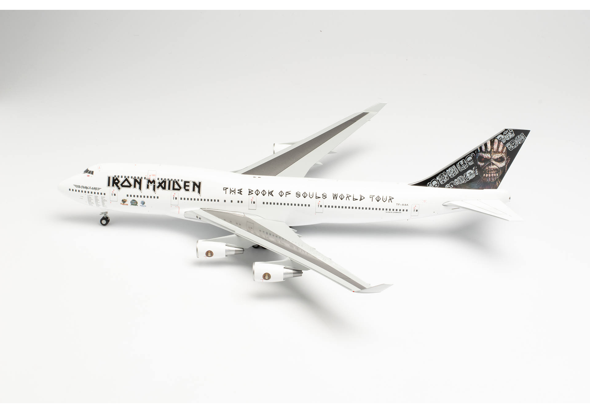 Boeing 747-400 Air Atlantic, 'Ed Force One' Iron Maiden