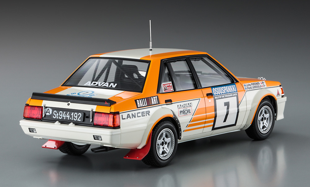 Mitsubishi Lancer EX 2000 Turbo 82' 1000 Lakes Rally 1/24 - 3