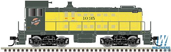Alco S2 w / Sound & DCC - Master (R) Guld - Chicago & North