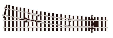 Växel höger H0n3, R762mm Unifrog