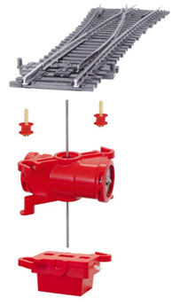Pecolectrics TwistLock Turnout Motor - 2