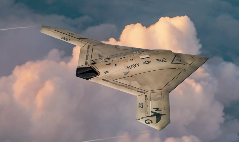 U.S Navy UCAS X-47B 1/72 - 2