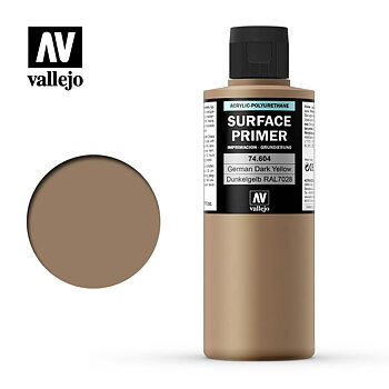Surface Primer, Dark yellow, 200ml