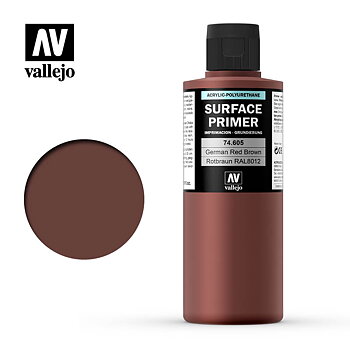 Surface Primer, German Red Brown, 200ml