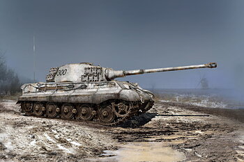 King Tiger Ausf.B Henschel Turret – German WWII Heavy Tank 1/35