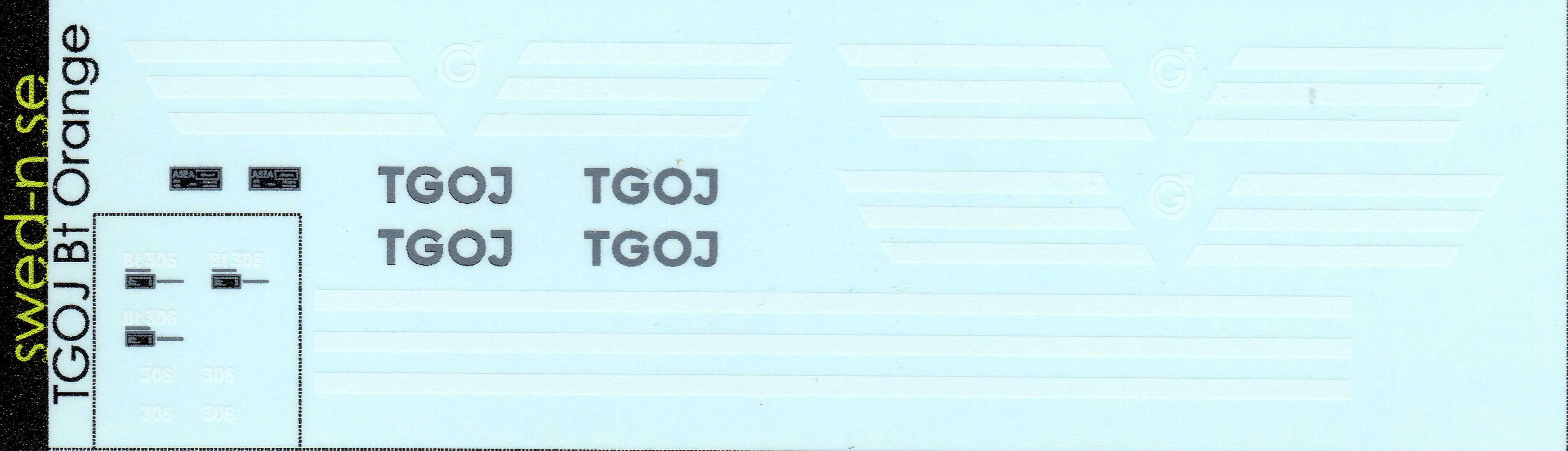 Decals TGOJ Bt orange