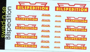Decals  Bilspedition logo