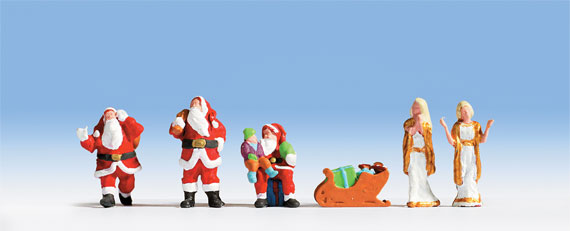 Jultomten och änglar