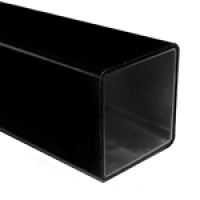 Kolfiberbalk med runt hål 3x3 dia 1.8, 1000 mm