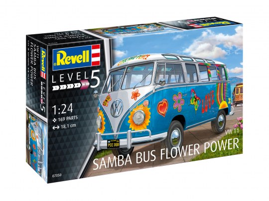 VW T1 Samba T1 Samba Bus Flower Power 1/24 - 2