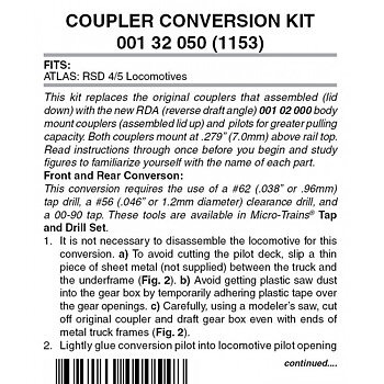 Pilot Conversion Kit 1153