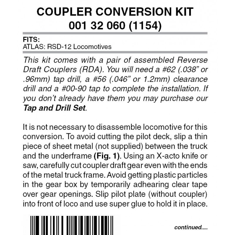 Pilot Conversion Kit 1154