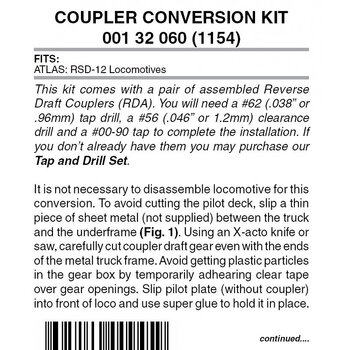 Pilot Conversion Kit 1154