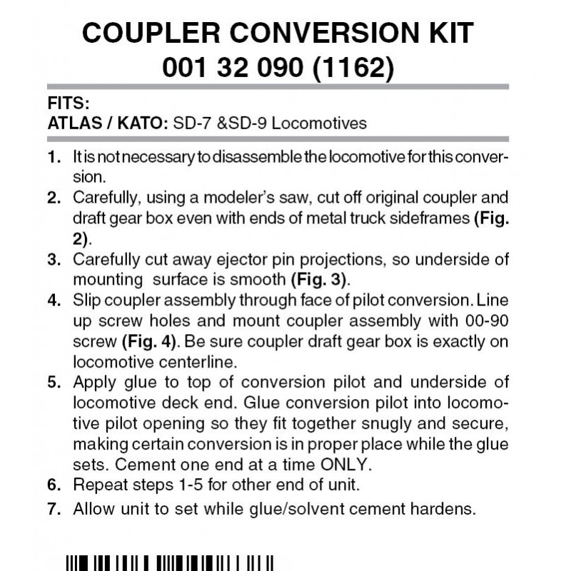 Pilot Conversion Kit 1162