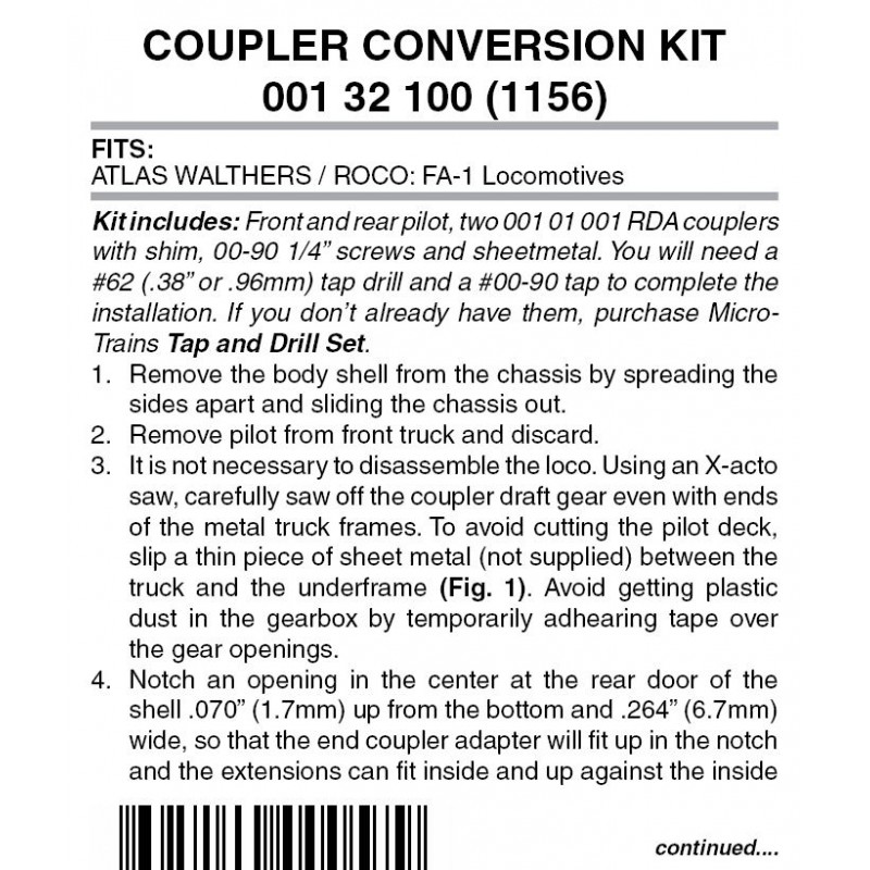 Pilot Conversion Kit 1156