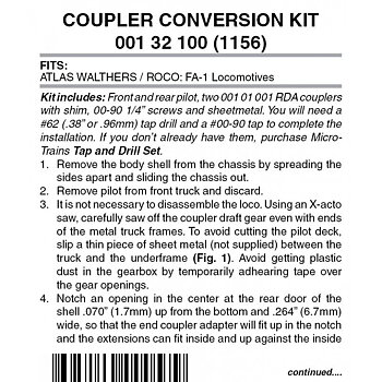 Pilot Conversion Kit 1156