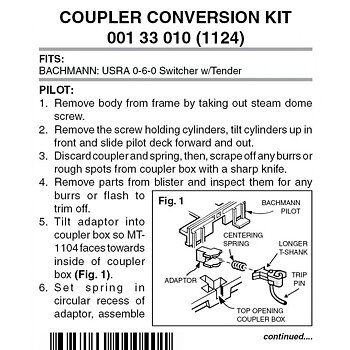Pilot Conversion Kit 1124