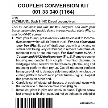 Pilot Conversion Kit 1164