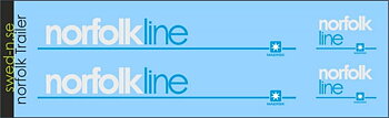 Norfolk Line Trailer