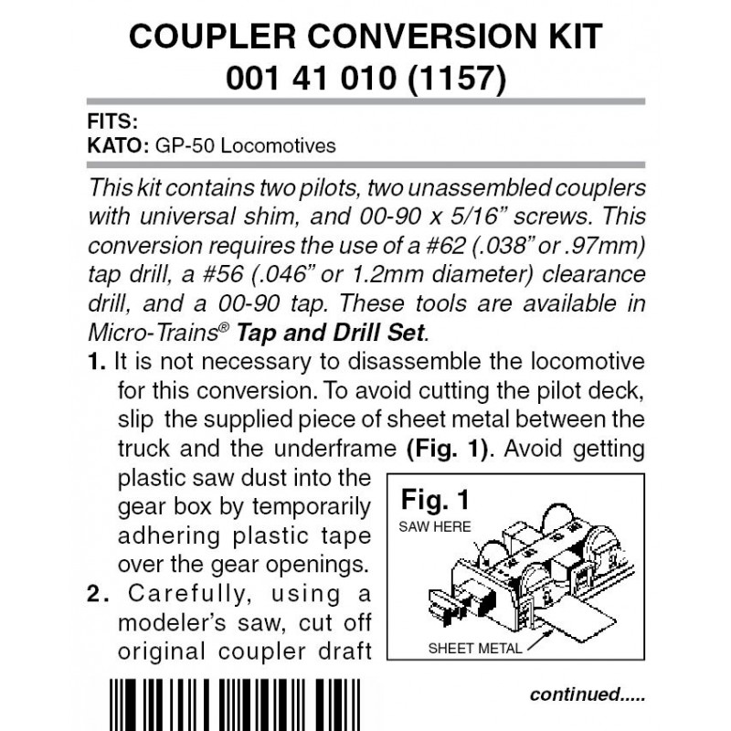 Pilot Conversion Kit 1157