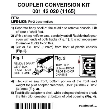 Pilot Conversion Kit 1165