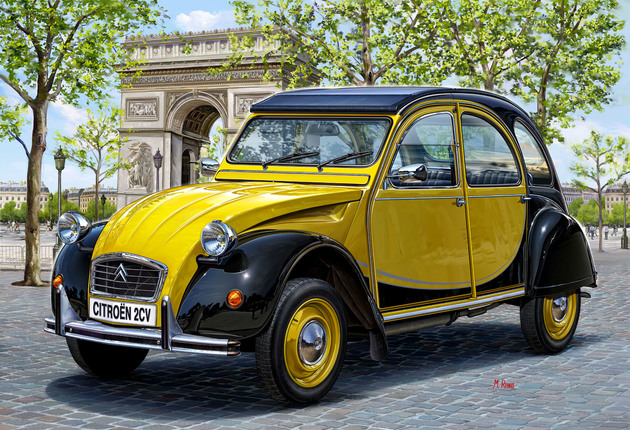 Citroen 2CV Charleston 1/24