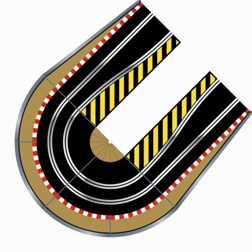 Scalextric Track Extension Pack 3 - 2