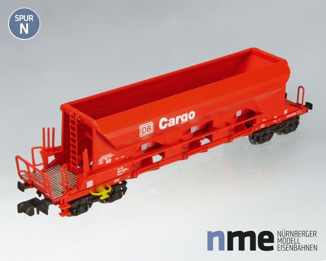 Grusvagn Facns 133, trafikröd, DB Cargo