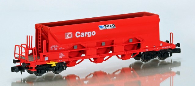 Grusvagn Facns 133, trafikröd, DB BDAG