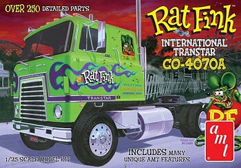 IH Transtar CO-4070A dragbil med trailer – Rat Fink 1/25