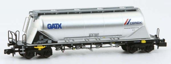 Cementsilovagn Uacns 'GATX-cemex', silver