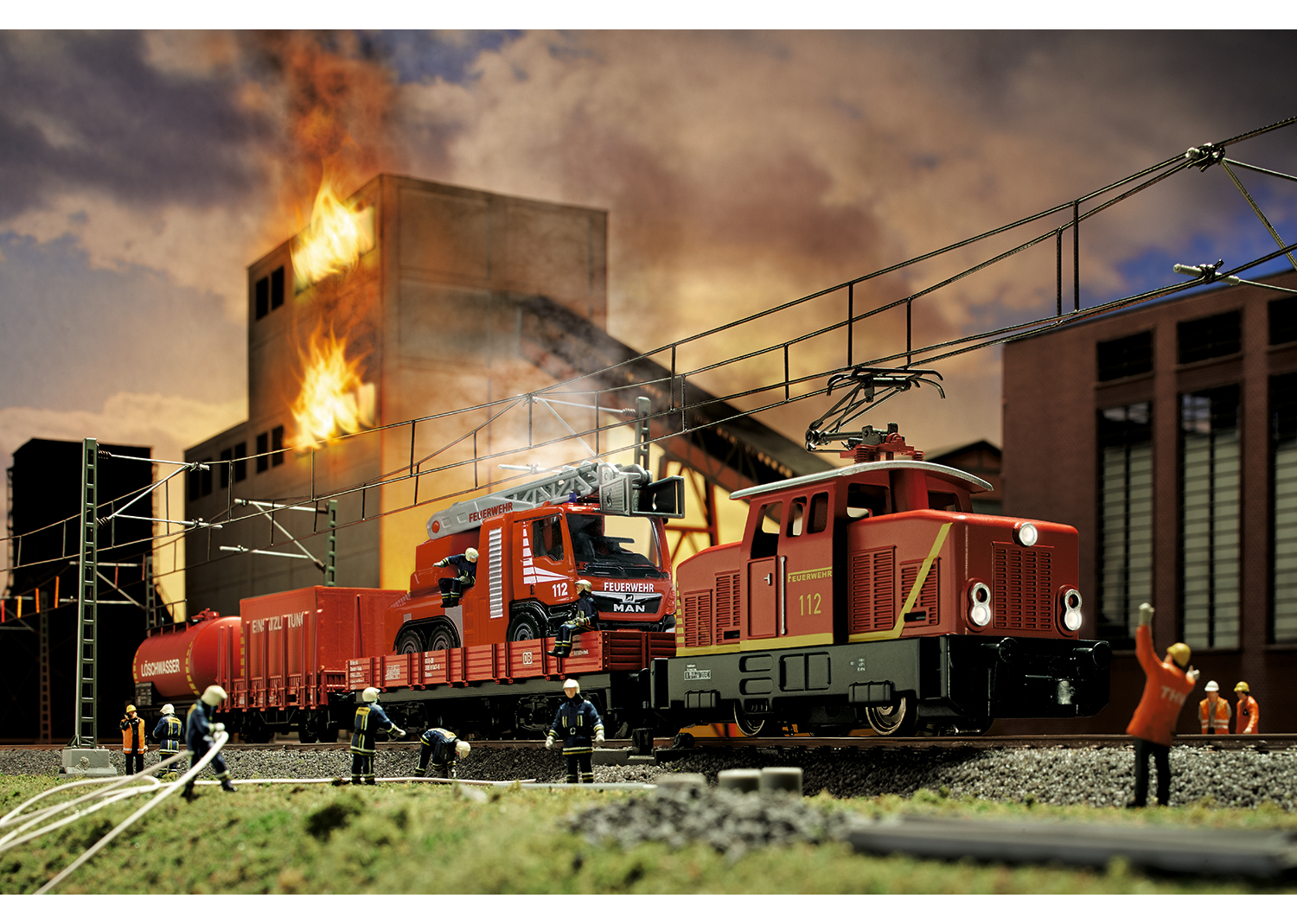 Märklin Start up - "Fire Department" Starter Set for Children Ages 6 and above - 5