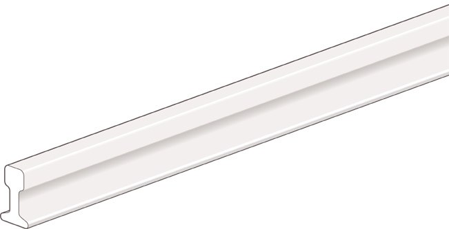 Code 250 Flat Bottom Rail, nickel silver, 914mm x6