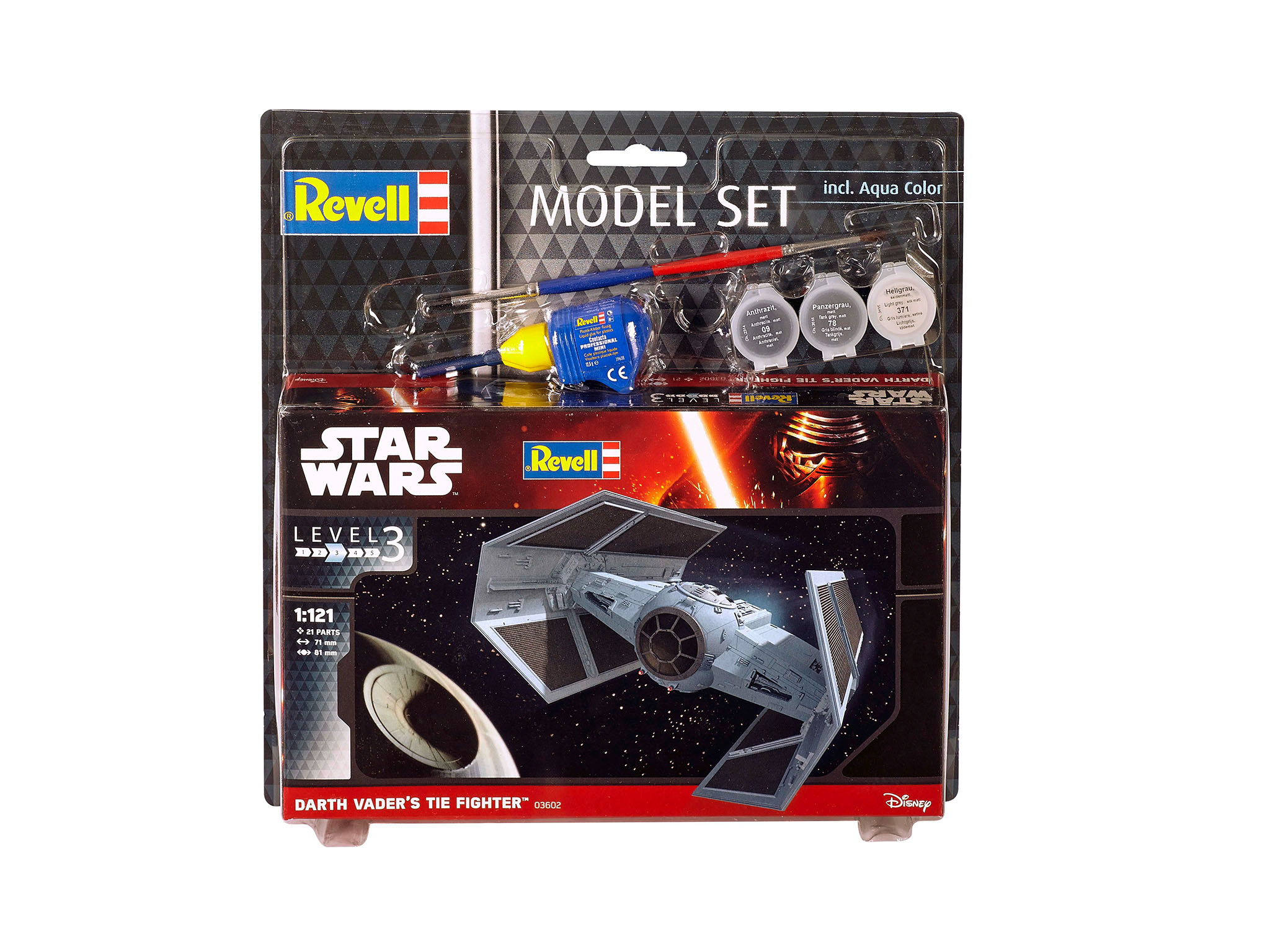 Model set: Darth Vaders Tie 1/121