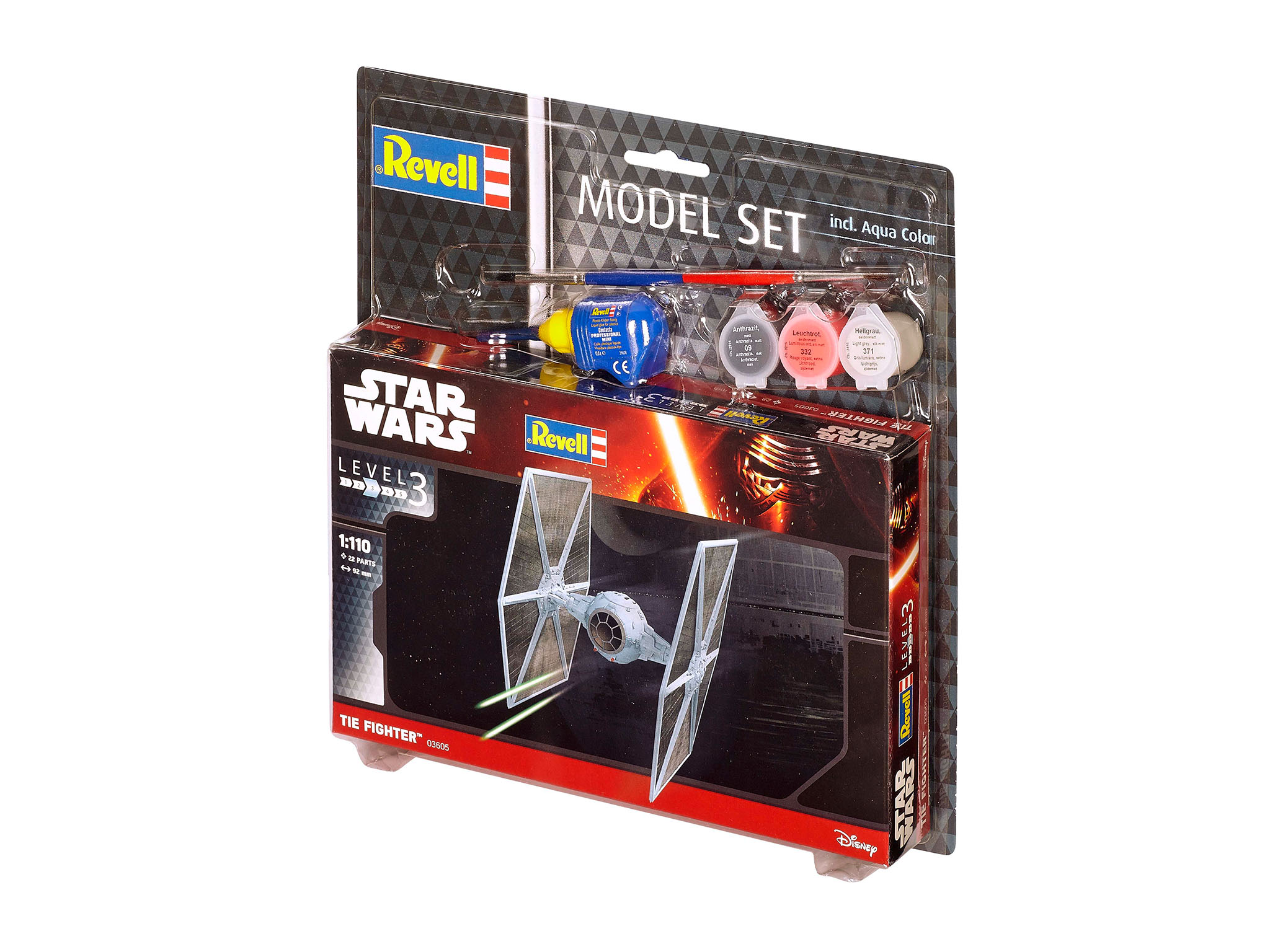 Model set: Tie Fighter 1/110