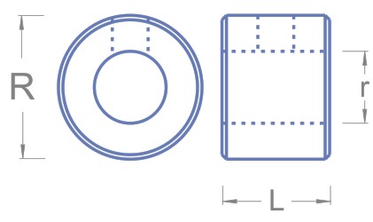Stop collet 2 mm - 2