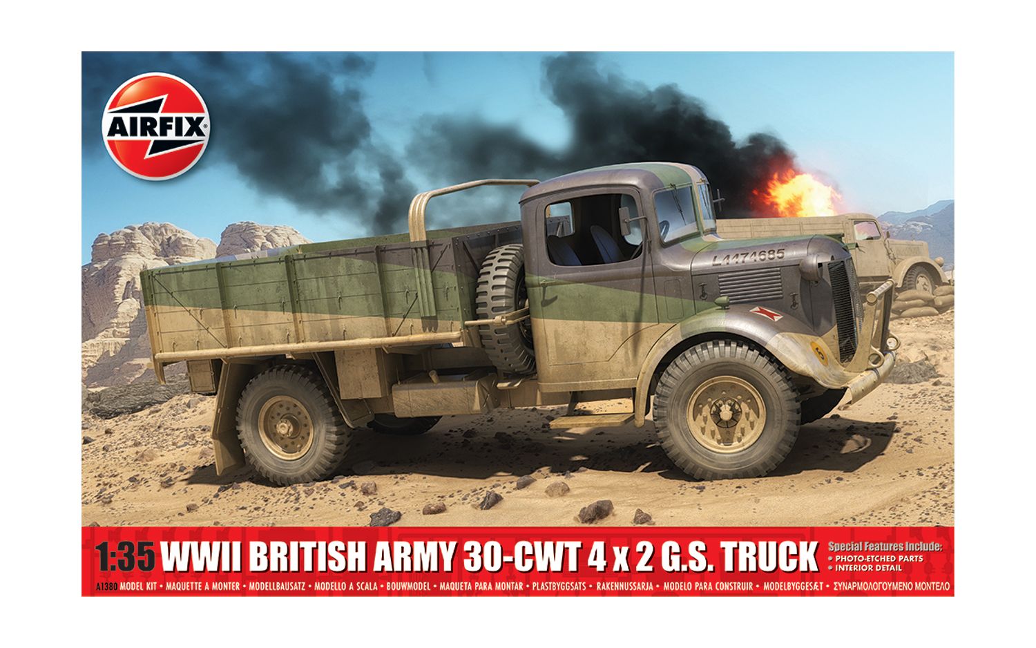 WWII British Army 30-cwt 4x2 GS Truck 1/35