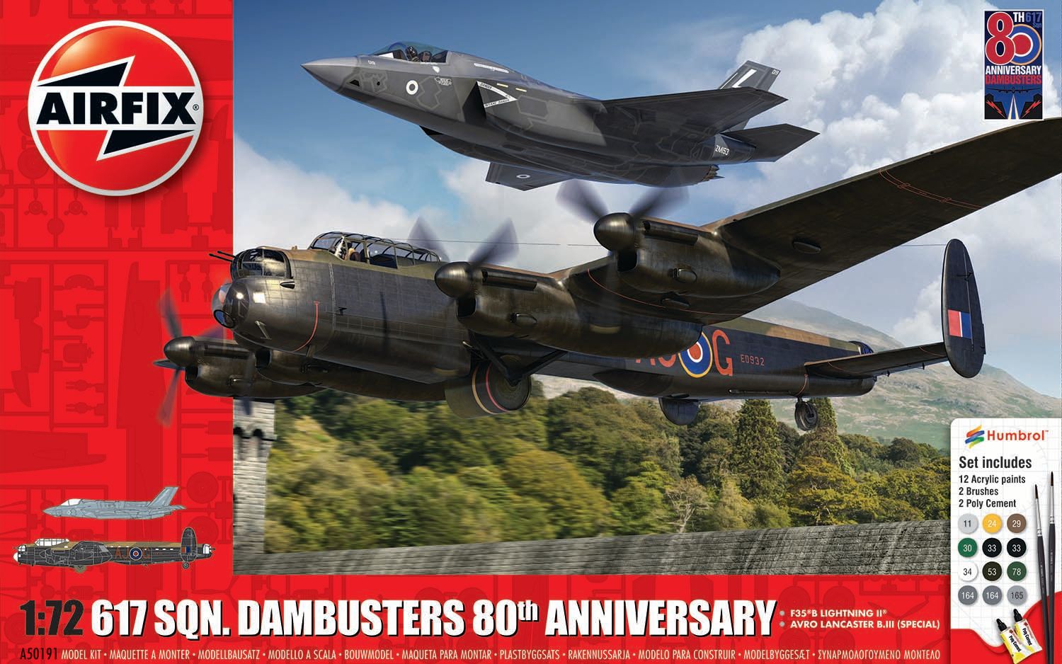Dambusters 80th Anniversary, Starter set 1/72