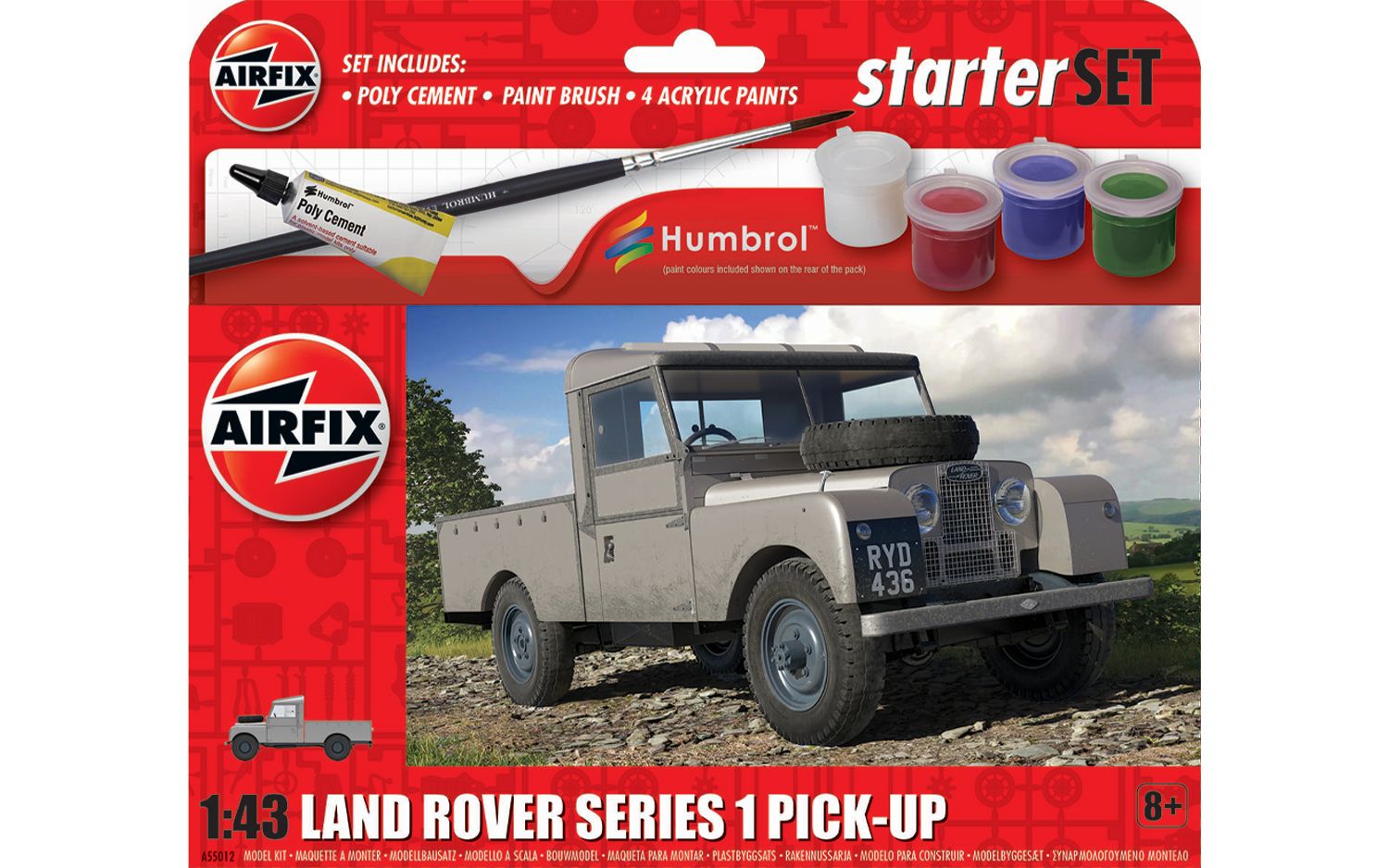 Land Rover Series 1, Starter Set 1/43