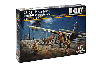 AS.51 Horsa Mk.I m. britiska fallskärmsjägare 1/72