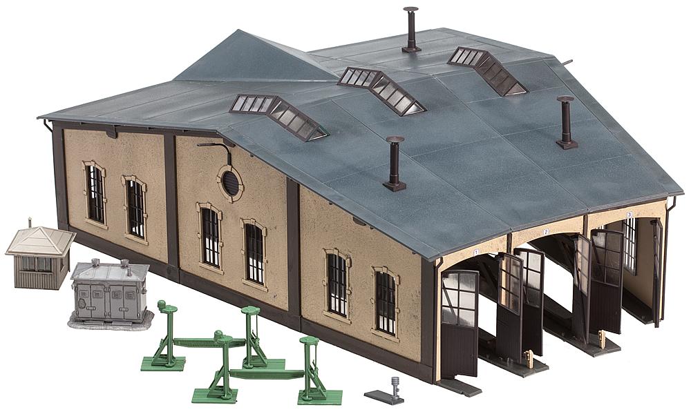 Ringlokstall, 3 portar, med div tillbehör - 2