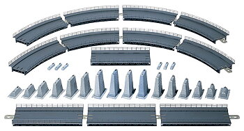 Ramp, av/påfart R=437.5mm