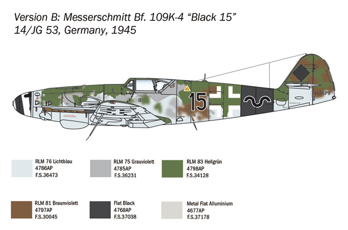 Messerschmitt Bf 109 K-4 1/48 - 4
