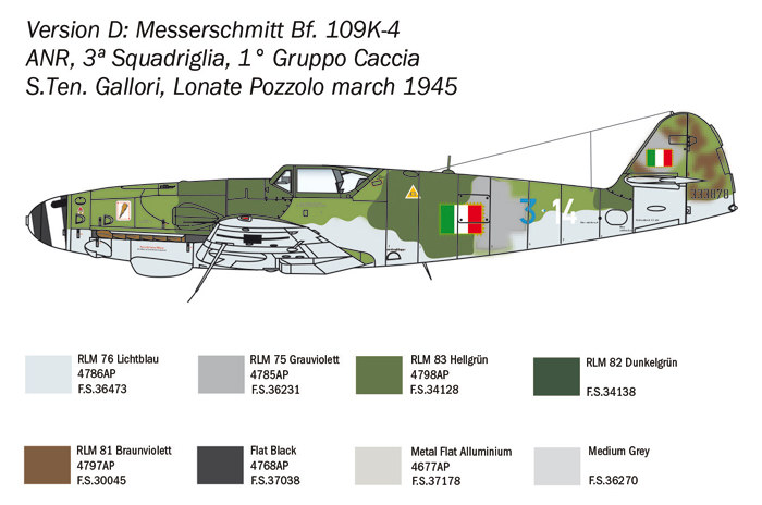 Messerschmitt Bf 109 K-4 1/48 - 6