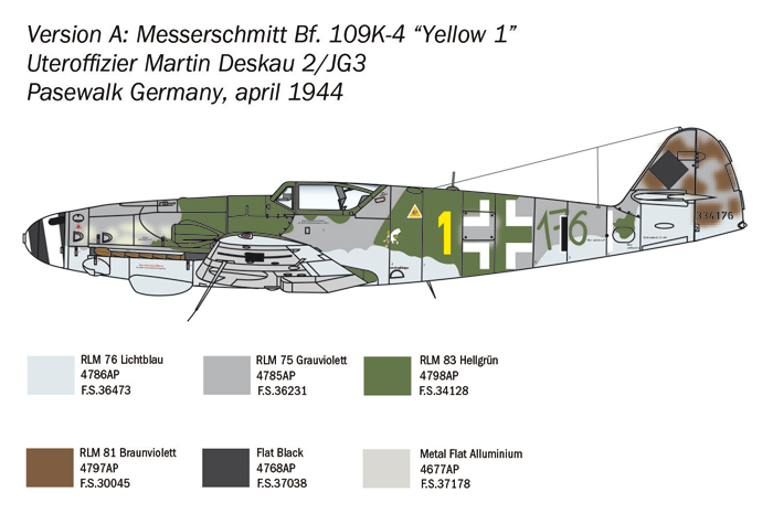 Messerschmitt Bf 109 K-4 1/48 - 3