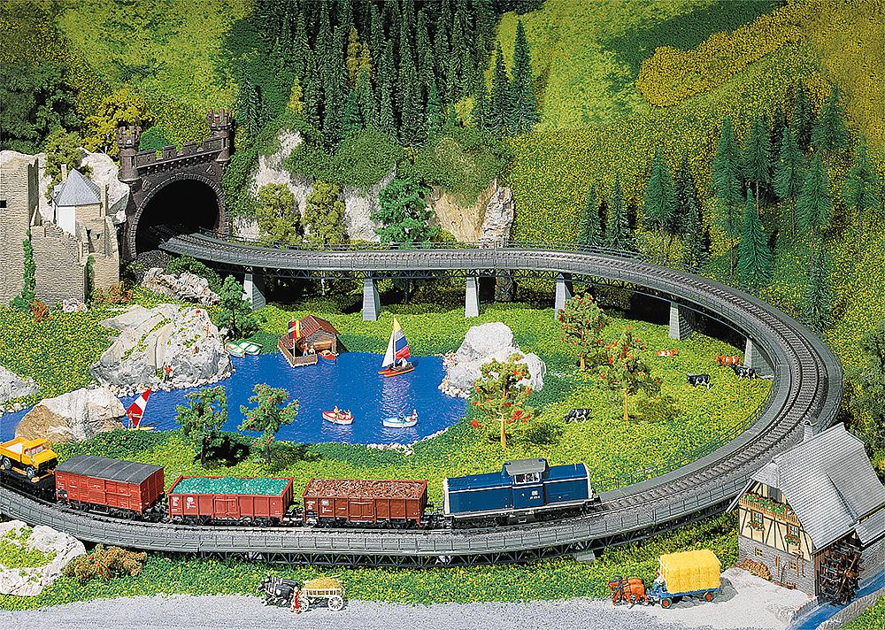 Överdel till viadukt, 2 böjda, R=360mm - 2