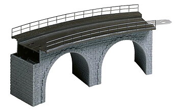 Överdel till viadukt, 2 böjda, R=360mm