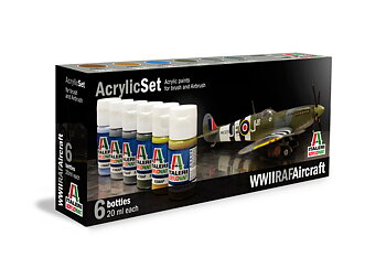 Acrylic Set (6x) WWII RAF A/C