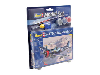 Model set: P-47 M Thunderbolt